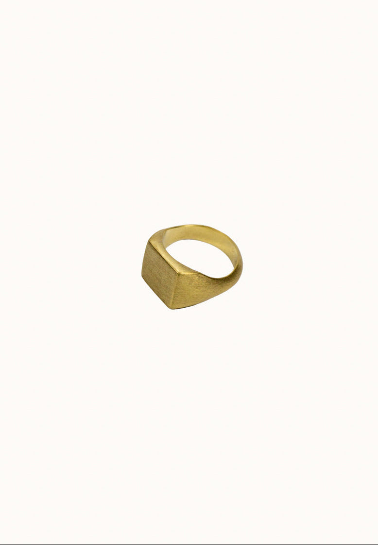 Sinete Quadrado - Ouro