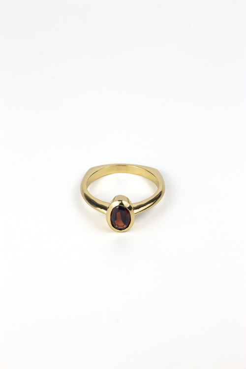 Anel N°1 - Ouro - Granada