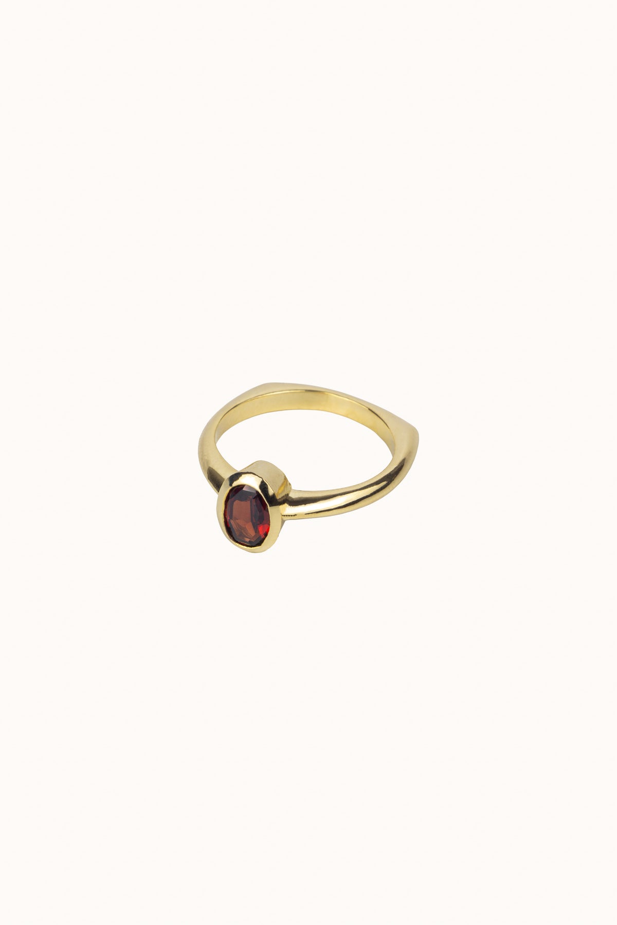 Anel N°1 - Ouro - Granada