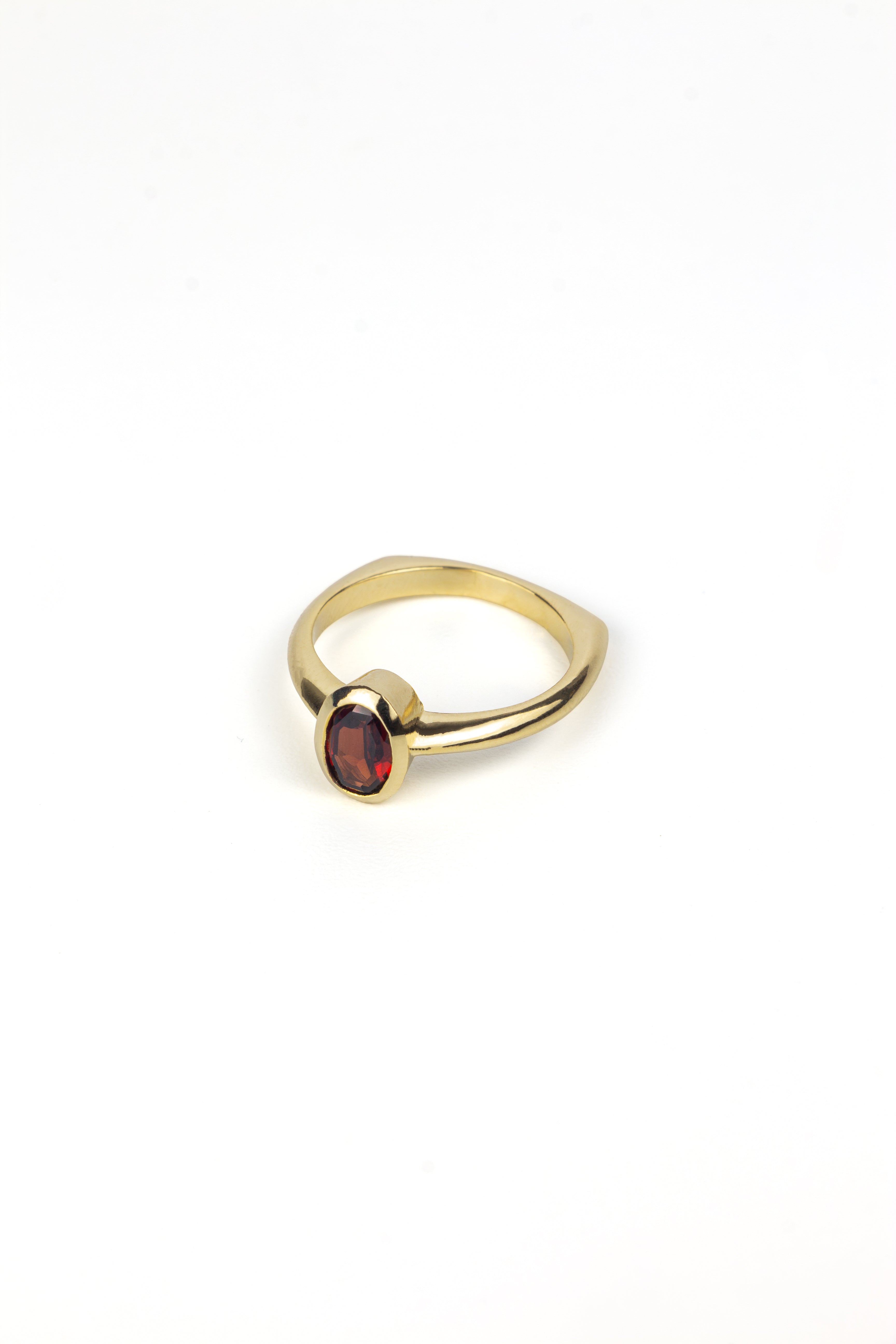 Anel N°1 - Ouro - Granada