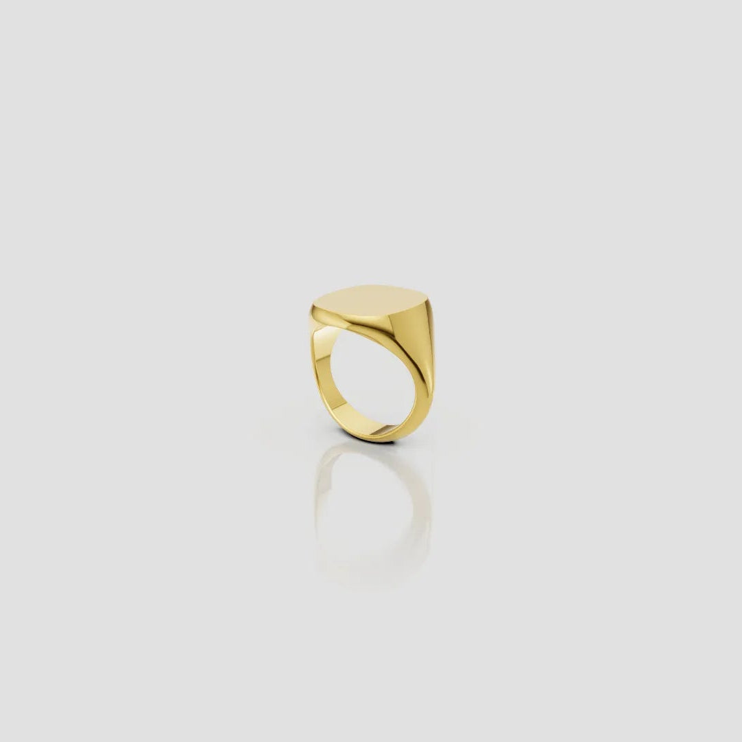 Sinete Cushion Ouro